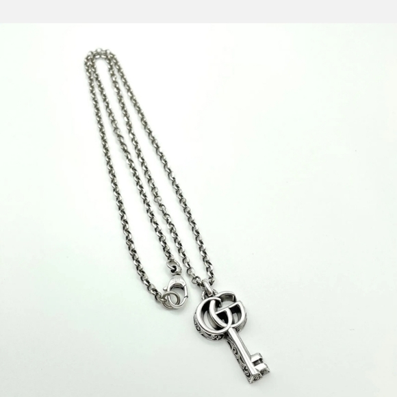 GUCCI KEY NECKLACE NWOT 925 Sterling silver - Picture 6 of 9